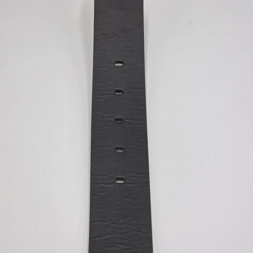 Ed Hardy Love kills Slowly Men's Size 36 Belt Black Gray Studded Graphic New